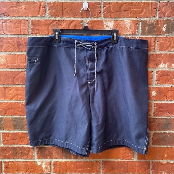 Gap Mens 2X Blue Swim Trunks Board Shorts - Picture 1 of 9